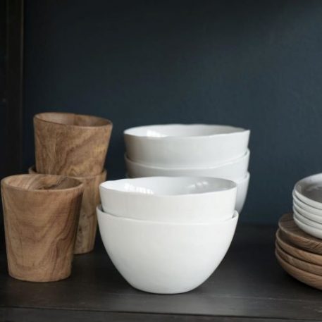 Beker acacia hout - Afbeelding 2