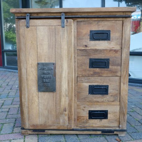 Factory dressoir schuifdeur en 4 lades UITVERKOCHT - Afbeelding 8