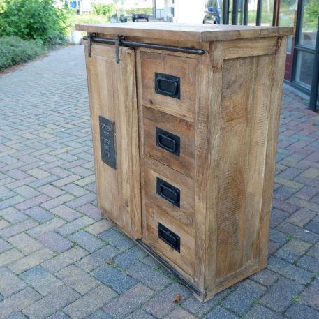 Factory dressoir schuifdeur en 4 lades UITVERKOCHT - Afbeelding 9