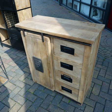 Factory dressoir schuifdeur en 4 lades UITVERKOCHT - Afbeelding 13
