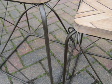 Bijzet-salontafel vierkant set van 2 - Afbeelding 3