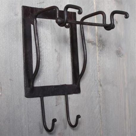 Toiletrolhouder antiek bruin