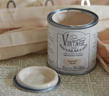 JDL Krijtverf Vintage Paint antique rose 100 ml - Afbeelding 3