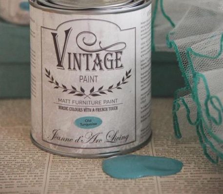 JDL Krijtverf Vintage Paint old turquoise 700 ml