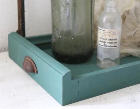 JDL Krijtverf Vintage Paint old turquoise 700 ml - Afbeelding 2