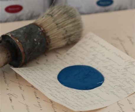 JDL Krijtverf Vintage Paint warm blue 100 ml - Afbeelding 2