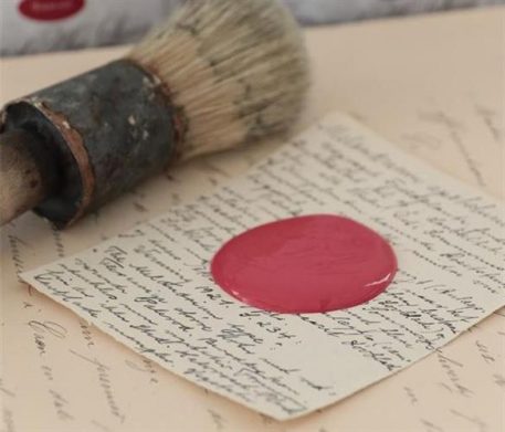 JDL Krijtverf Vintage Paint warm red 100 ml - Afbeelding 2