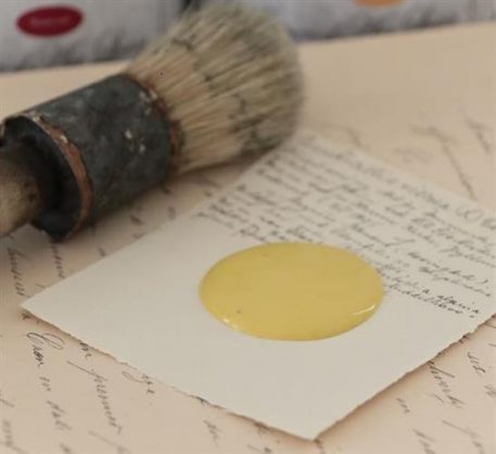 JDL Krijtverf Vintage Paint warm yellow 100 ml - Afbeelding 2