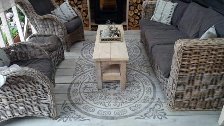JDL Mandala Stencil 120 cm herbruikbaar UITVERKOCHT - Afbeelding 6