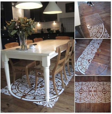 JDL Mandala Stencil 120 cm herbruikbaar UITVERKOCHT - Afbeelding 4