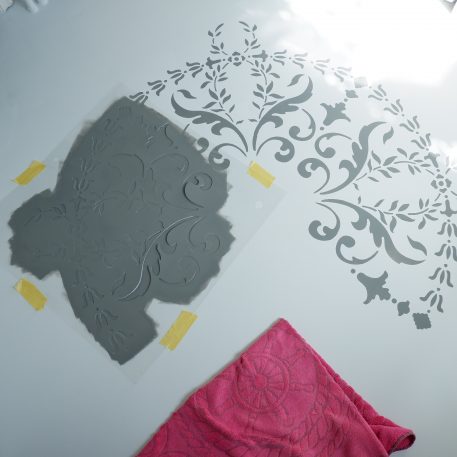 JDL Mandala Stencil 120 cm herbruikbaar UITVERKOCHT - Afbeelding 3