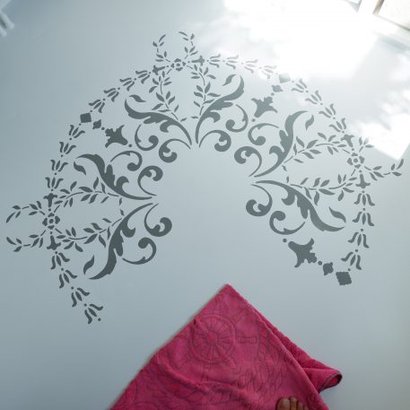 JDL Mandala Stencil 120 cm herbruikbaar UITVERKOCHT - Afbeelding 4