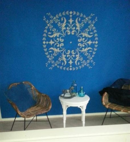 JDL Mandala Stencil 120 cm herbruikbaar UITVERKOCHT - Afbeelding 6