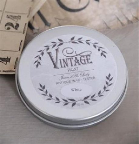 JDL Krijtverf antique wax white 50 ml