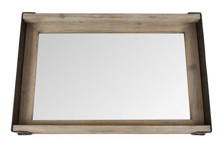 Spiegel Houten krat met metaal - Afbeelding 5