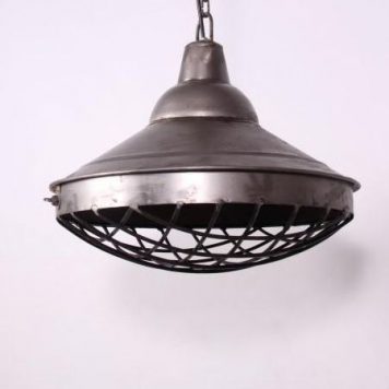 hanglamp industrial staal sylt antraciet diameter 40 cm