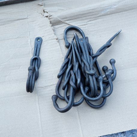 Kapstokhaak Knoop factory black - Afbeelding 3