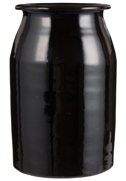 ib-laursen pot campagnard zwart hoog 18 cm diameter 11 cm.1jpg