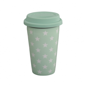 krasilnikoff travelmug ster mint