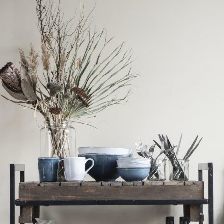 ib laursen grey dunes en blue dunes mok met oor beker met oor muesli kom en bowl xl