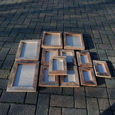fotolijsten truckwood diverse maten oud hout laadvloer van truck