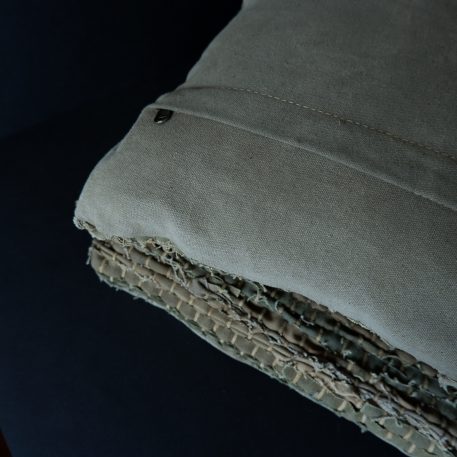 Kussen 45x45 cm army left-over legergroen - Afbeelding 2