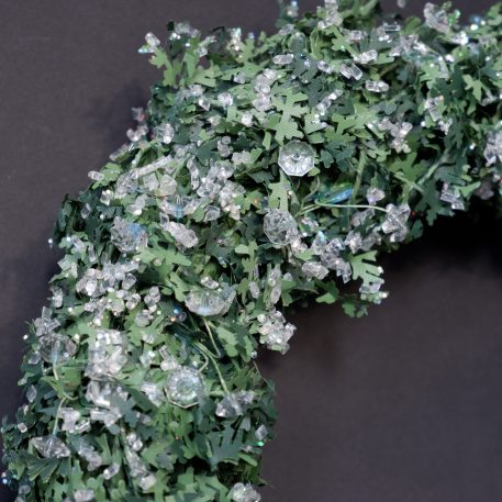 Groene krans met ijskristallen - Afbeelding 7