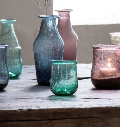 Gerecycled glas sfeerlichtje Unique 6 kleuren - Afbeelding 13