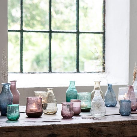 Gerecycled glas sfeerlichtje Unique 6 kleuren - Afbeelding 14
