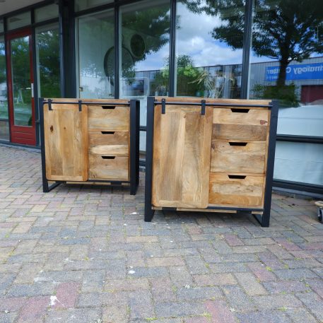 Beau travail dressoir S met schuifdeur en 3 lades - Afbeelding 9