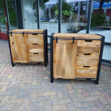 Beau travail dressoir S met schuifdeur en 3 lades - Afbeelding 10
