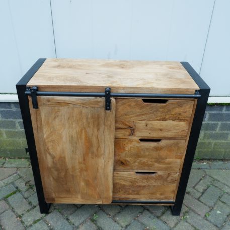 Beau travail dressoir S met schuifdeur en 3 lades - Afbeelding 4