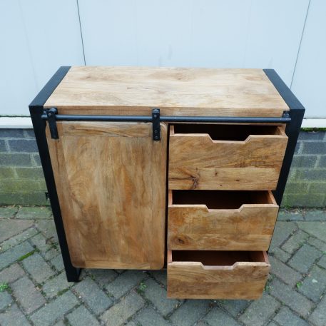 Beau travail dressoir S met schuifdeur en 3 lades - Afbeelding 5