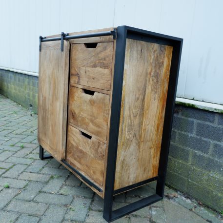 Beau travail dressoir S met schuifdeur en 3 lades - Afbeelding 2