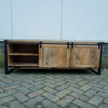 Beau travail tv dressoir 2 schuifdeuren en lade UITVERKOCHT - Afbeelding 6