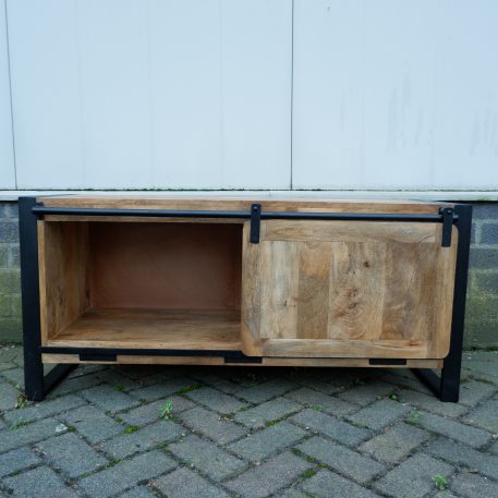 Beau travail tv dressoir met schuifdeur en 2 lades UITVERKOCHT - Afbeelding 5
