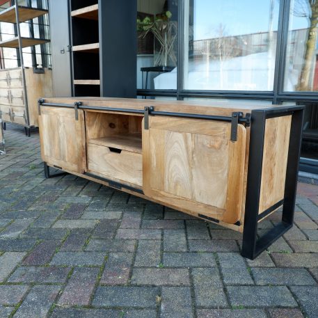 Beau travail tv dressoir 2 schuifdeuren en lade UITVERKOCHT - Afbeelding 13