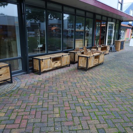 Beau travail tv dressoir 2 schuifdeuren en lade UITVERKOCHT - Afbeelding 15