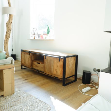 Beau travail tv dressoir 2 schuifdeuren en lade UITVERKOCHT - Afbeelding 26