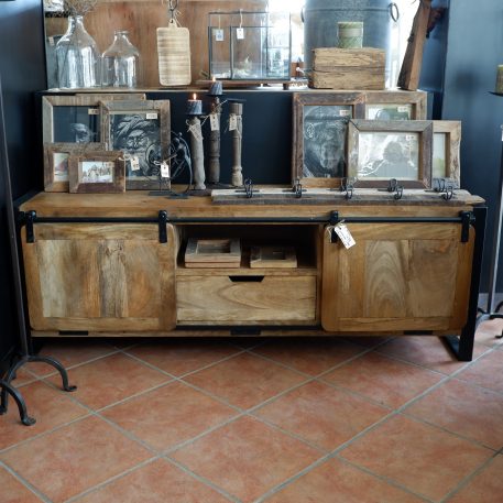 Beau travail tv dressoir 2 schuifdeuren en lade UITVERKOCHT - Afbeelding 10