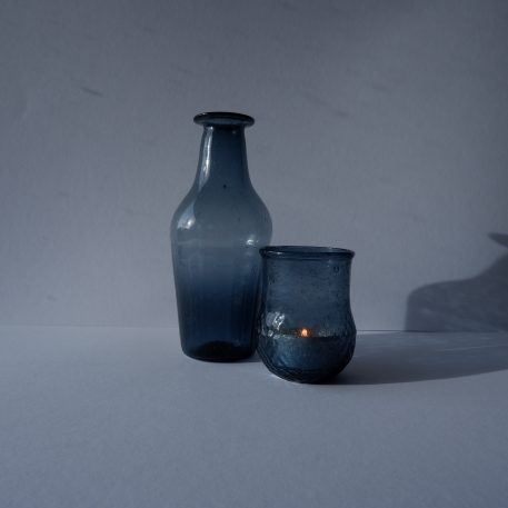 Gerecycled glas vaasjes Unique 5 kleuren - Afbeelding 8
