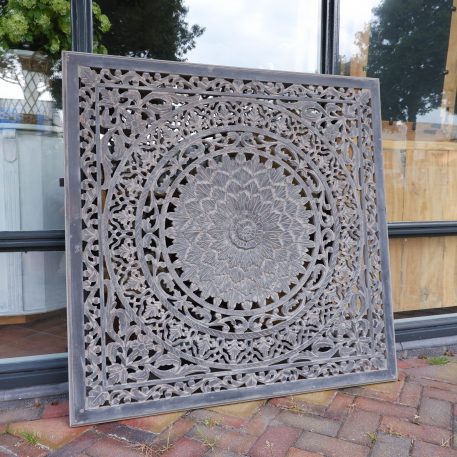 Wandpaneel Barcelona 120 x 120 cm ash grey - Afbeelding 3