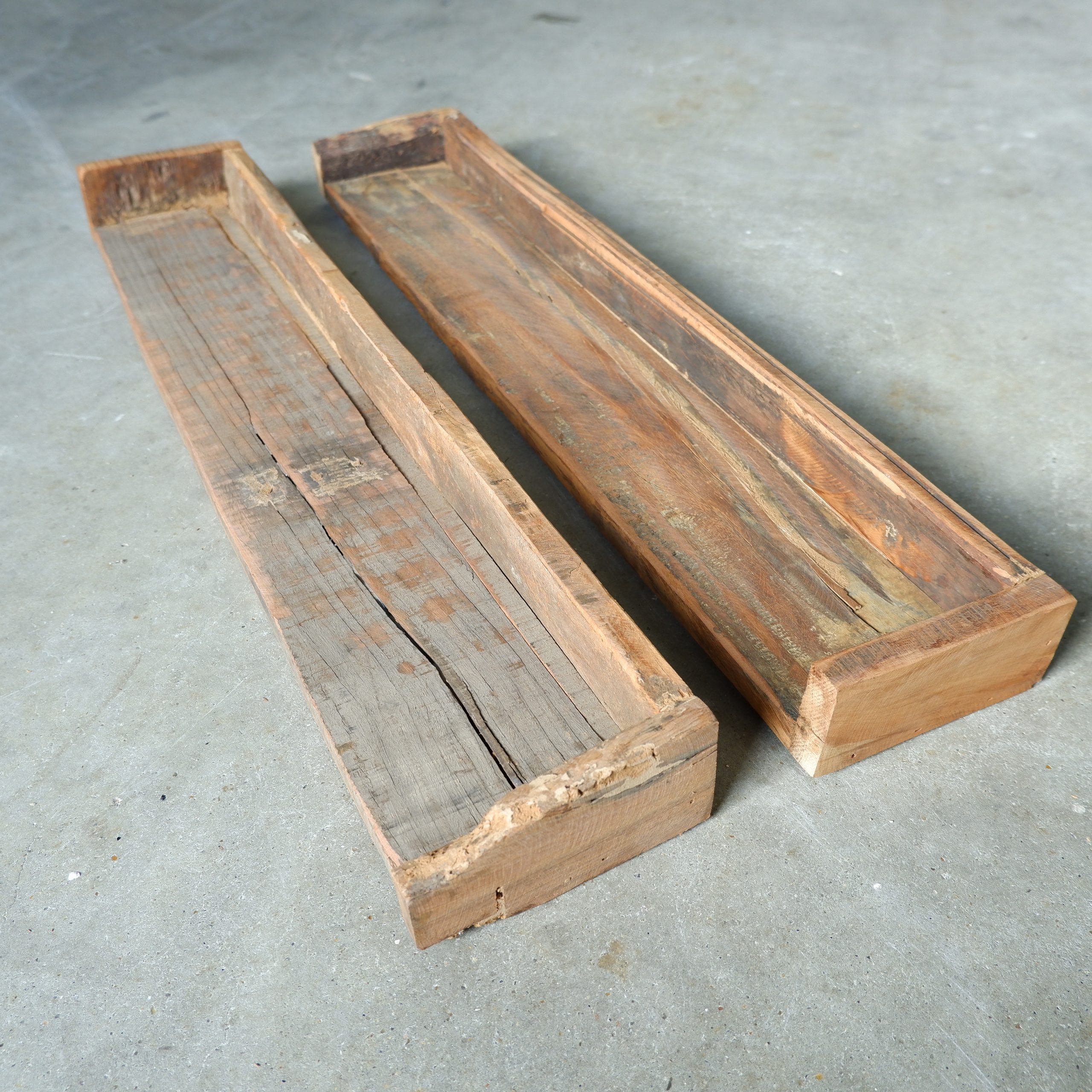 Optimaal Realistisch Fahrenheit Barnwood wandplank 60 cm en 80 cm breed – Mahieu Wonen