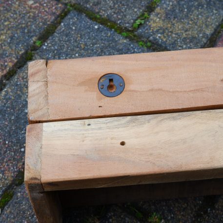 Barnwood wandplank 45 cm UITVERKOCHT - Afbeelding 11