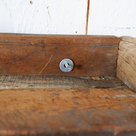 Barnwood wandplank 45 cm UITVERKOCHT - Afbeelding 13