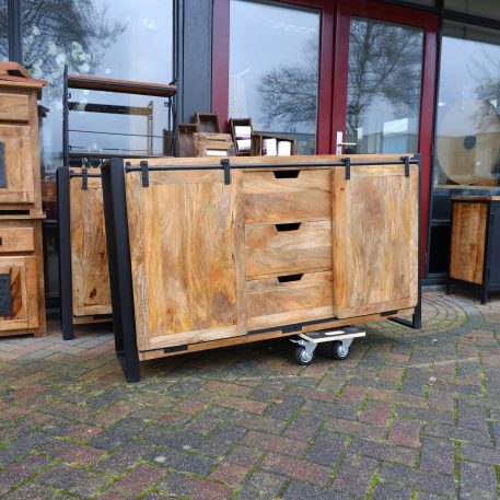 Beau travail dressoir M 2 schuifdeuren en 3 lades UITVERKOCHT - Afbeelding 12