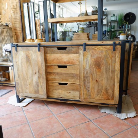 Beau travail dressoir M 2 schuifdeuren en 3 lades UITVERKOCHT - Afbeelding 14