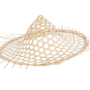 hat wanddecoratie hoed pitriet naturel diameter 55 cm hoog 16 cm5