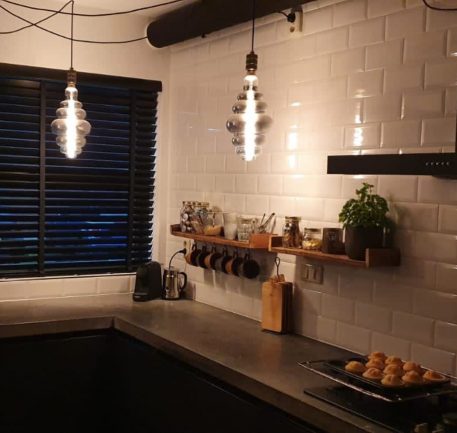Barnwood wandplank 45 cm UITVERKOCHT - Afbeelding 8