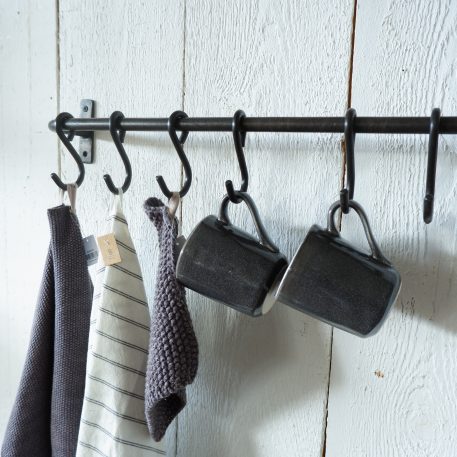 Wandstang 77 cm met 8 haken - Afbeelding 2